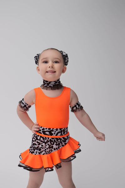 TIKKA THREE-PIECE SET (LEOTARD, SKIRT, TUTU)