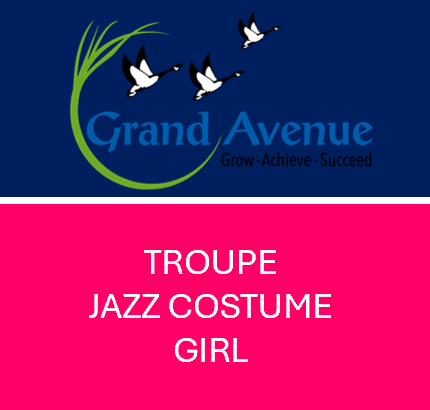 GRAND AVENUE STATE SCHOOL DANCE COSTUME TROUPE JAZZ GIRL