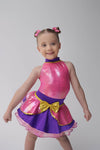 MAISIE THREE PIECE SET (LEOTARD, HOT PANT,SKIRT)